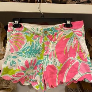 Lilly Pulitzer Buttercup Shorts Size 0